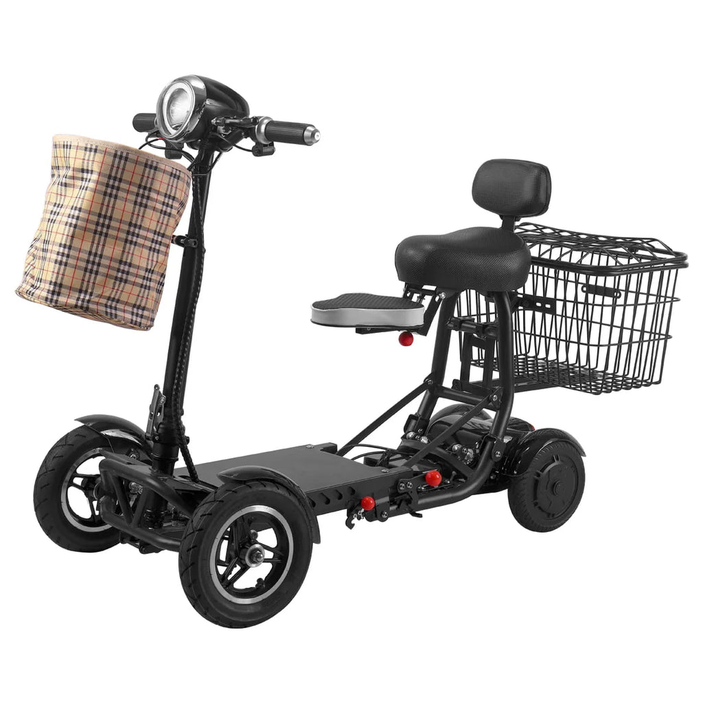 Heavy Duty Folding Power Scooter 300 lbs Capacity 12 Miles Z291