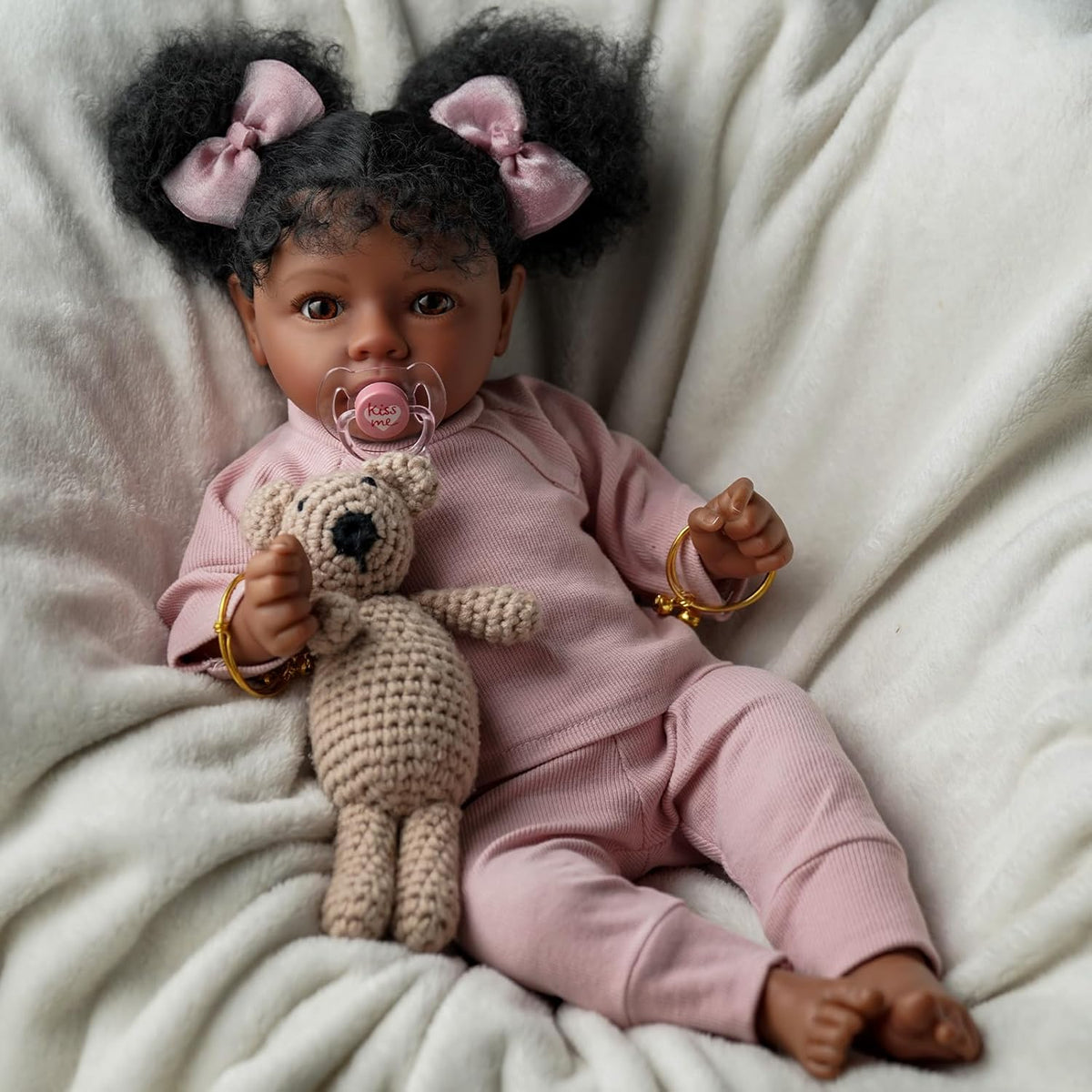 20 Inch Soft Body Realistic Newborn Baby Doll with Clothes H2266