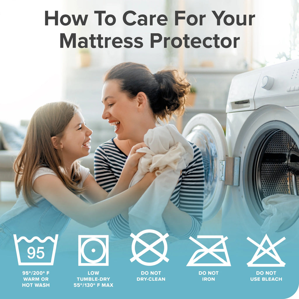 Twin XL Gray Waterproof Mattress Protector Y2377