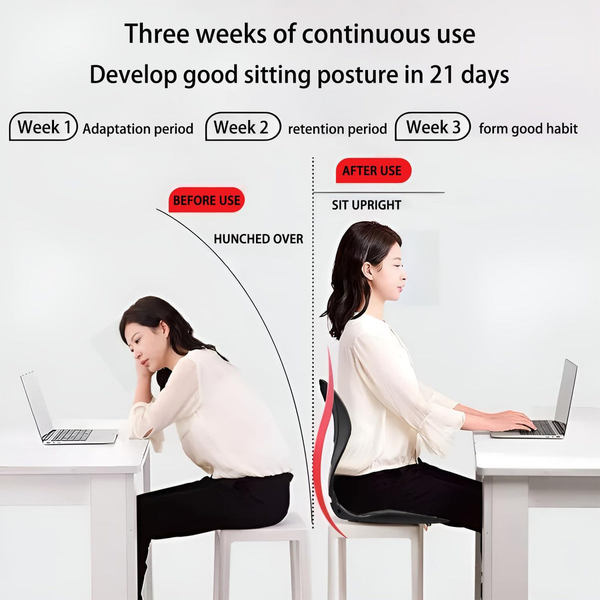Ergonomic Chair Back Support W469