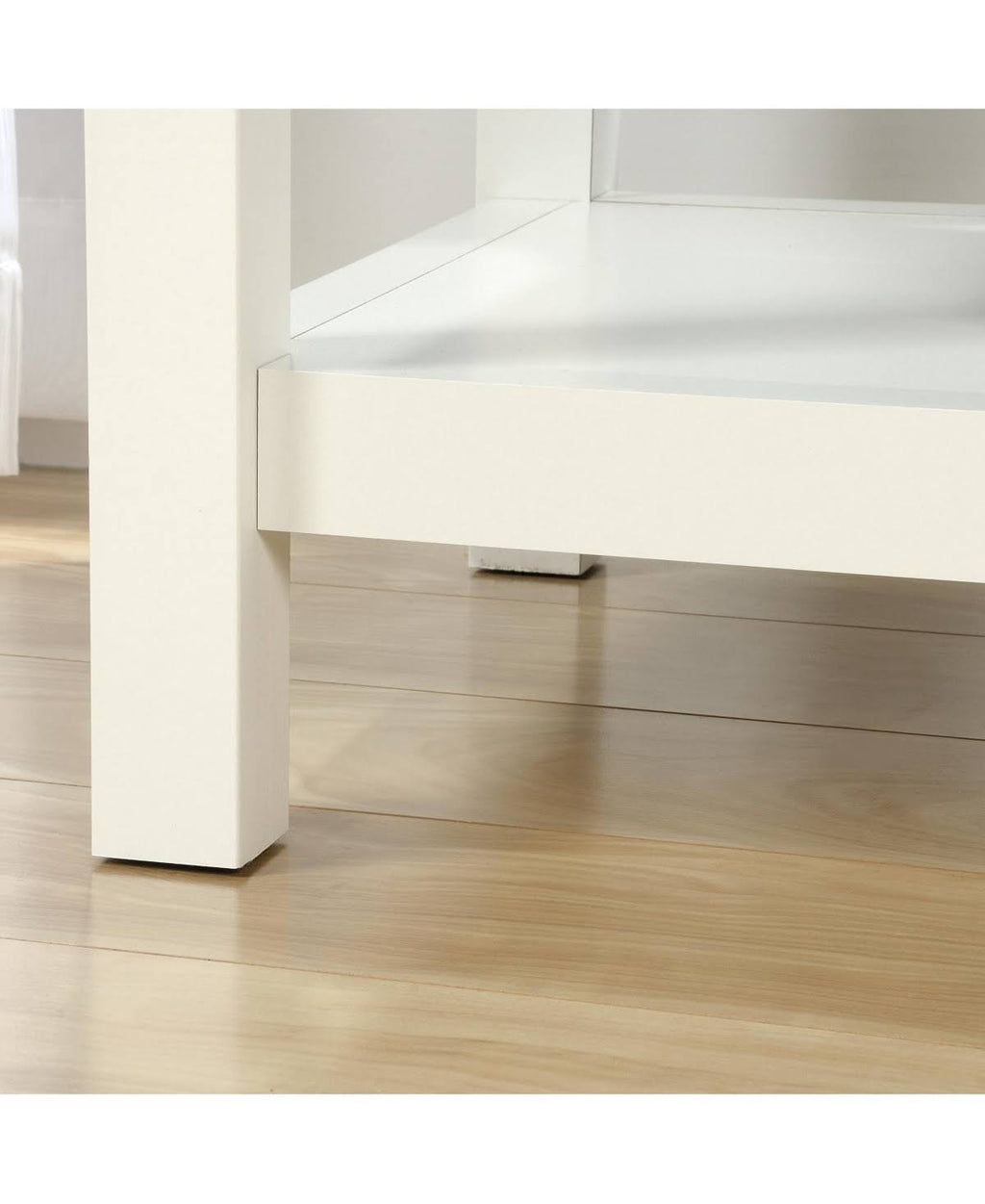 Soft White Storage Cabinet A327