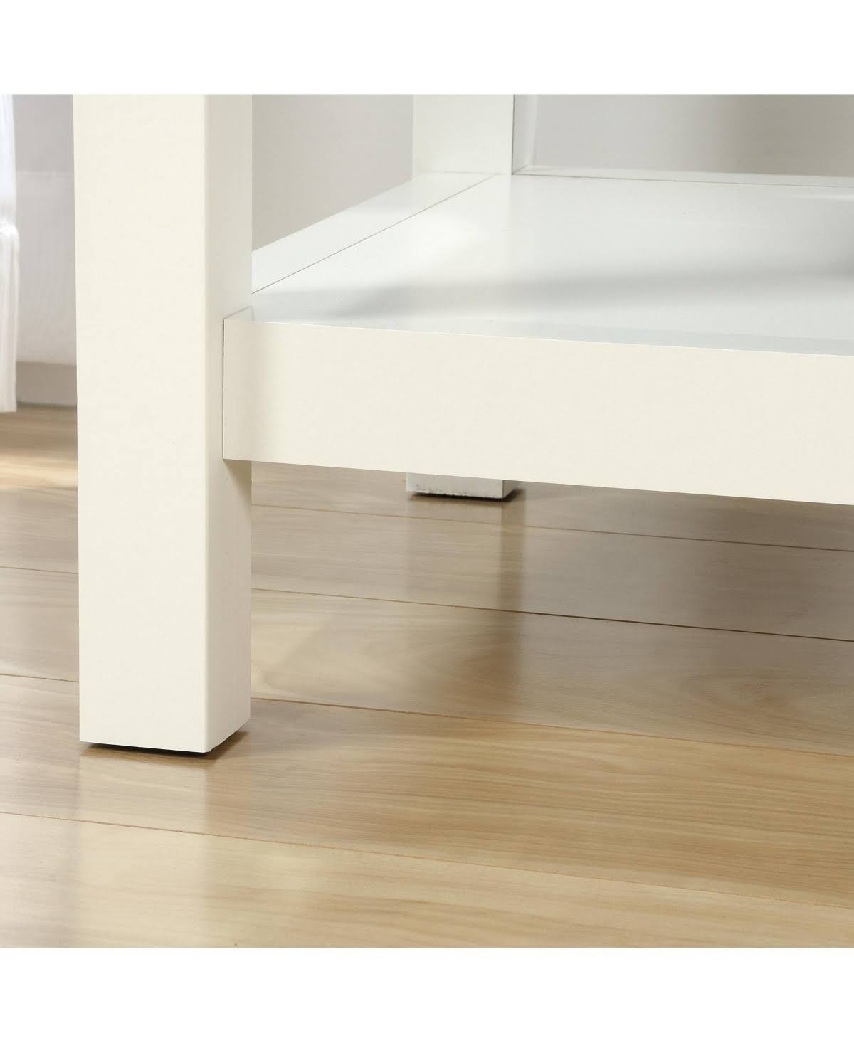 Soft White Storage Cabinet A327