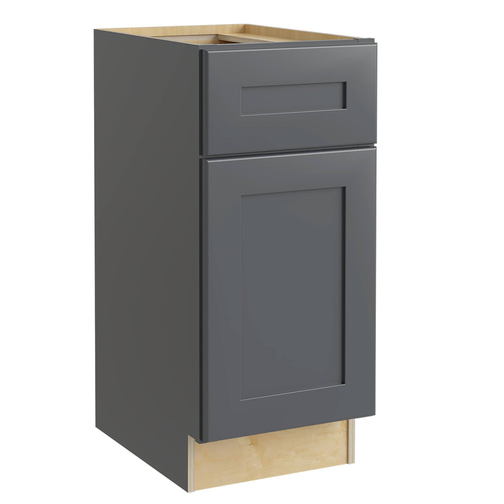 12-in W x 34.5-in H x 21-in D Onyx Pine Base Cabinet K130