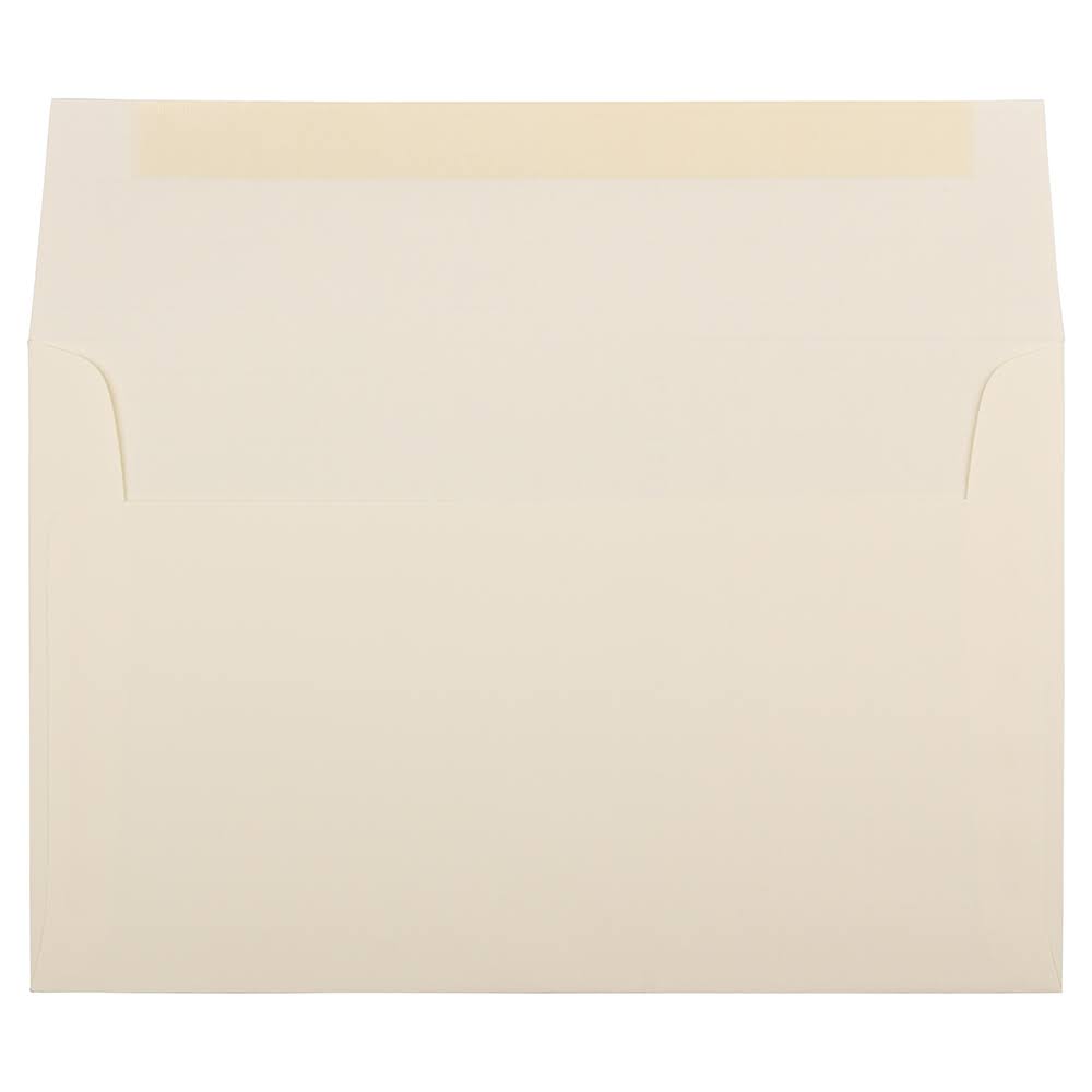 A10 Invitation Envelopes, 6 x 9.5, Ivory Laid, 1000/Carton D304601