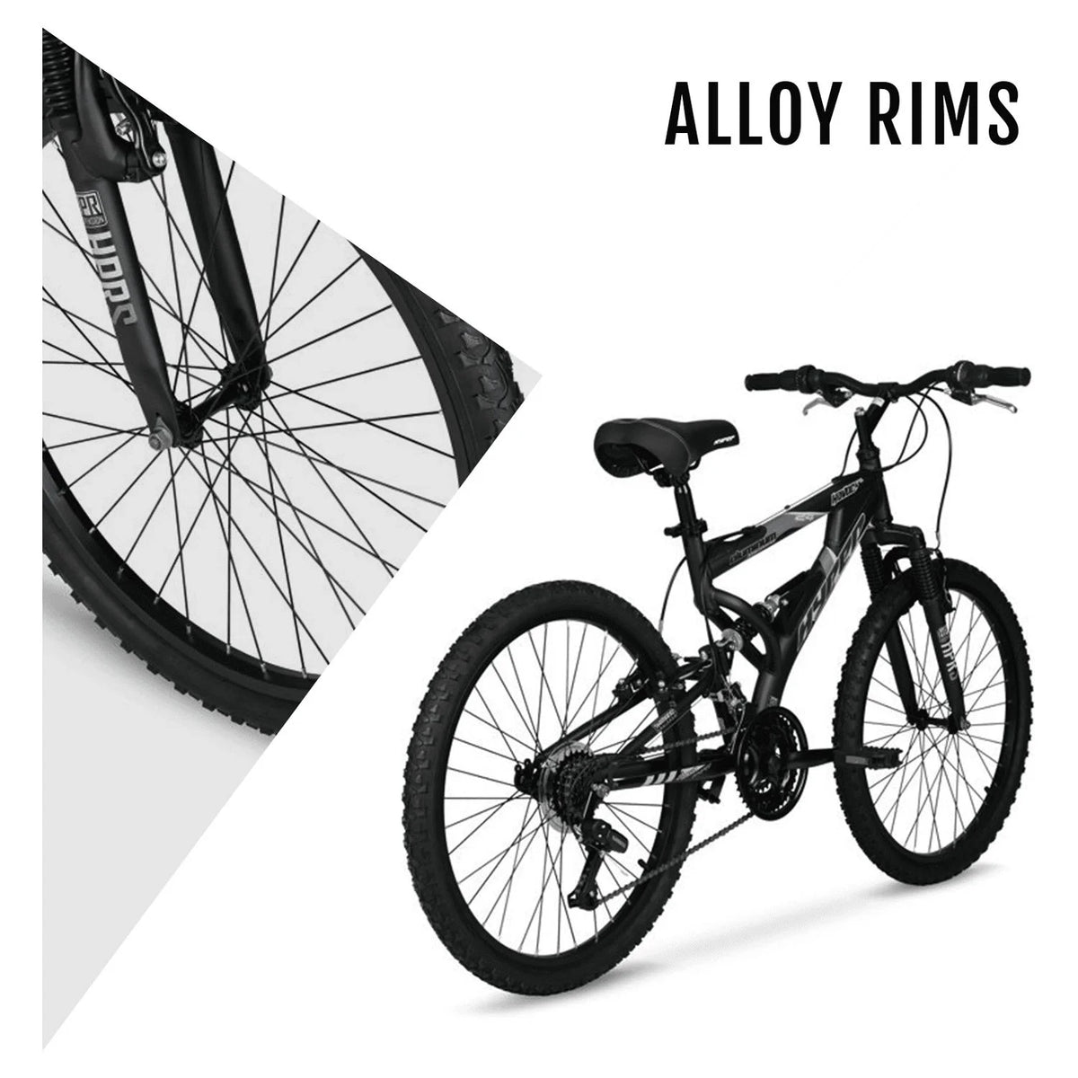 24 Boy's Black Mountain Bike B5472
