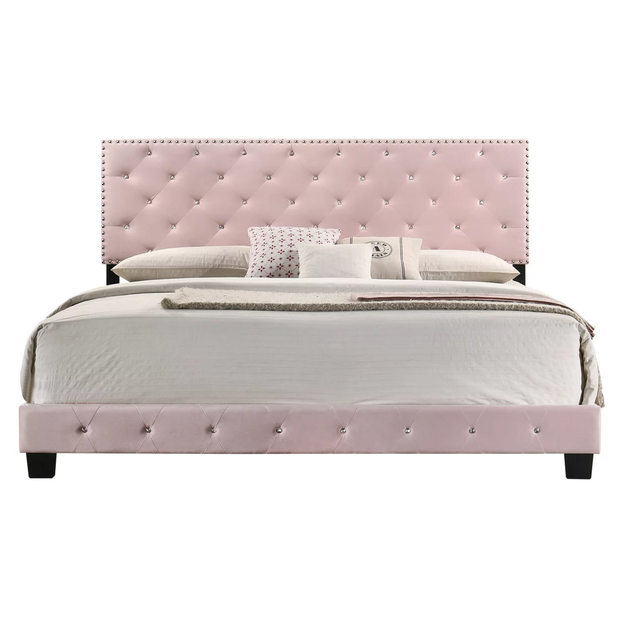 King Bed Pink D921