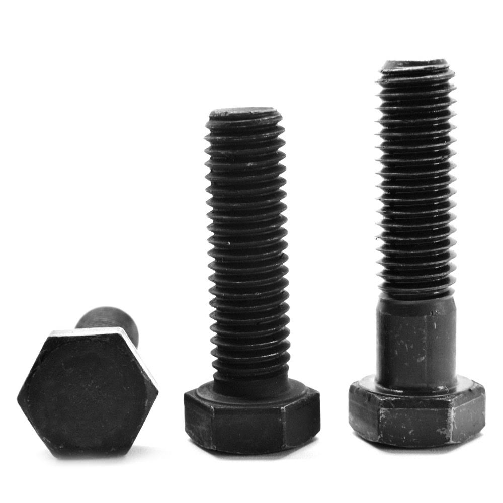 22 x 5 Coarse Thread Grade 5 Hex Cap Screw Black Oxide Z12781