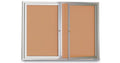 Indoor Enclosed Corkboard O5748