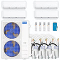 39,000 BTU 4 Zone Ductless Air Conditioner and Heat Pump S426915