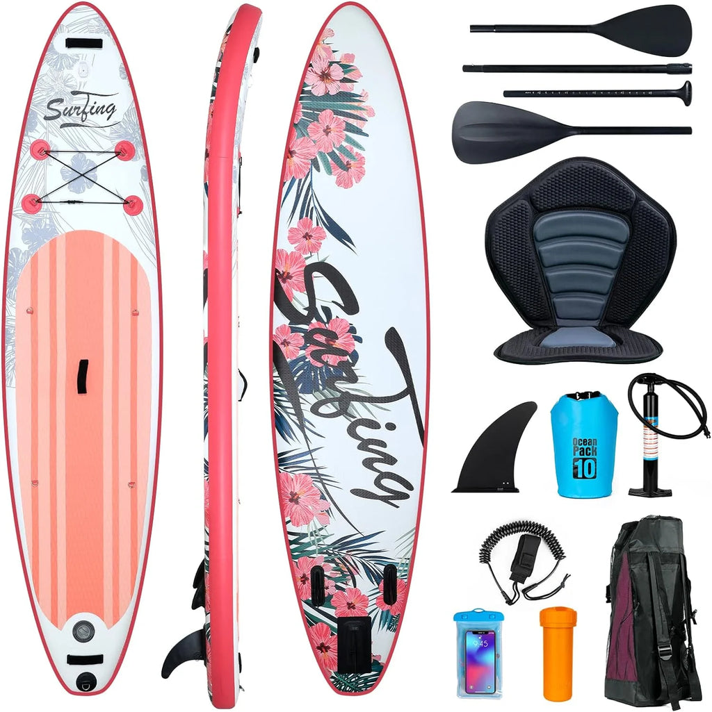 Inflatable Stand Up Paddle Board 11' with Backpack M2288