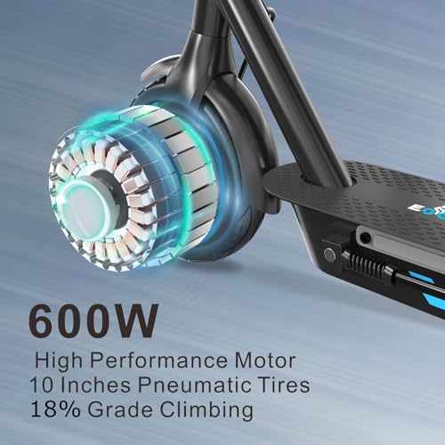 Electric Scooter with 10" tire, Foldable, 25 Mph, 31 Miles Range C2255