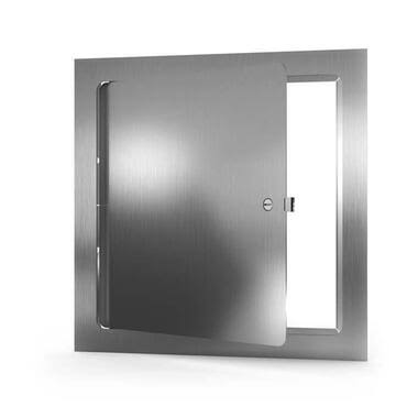 16" x 16" Stainless Steel Flush Access Door with Flange W521660