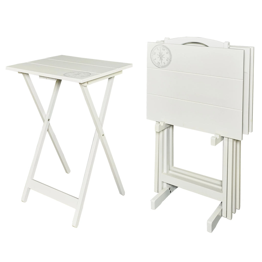 5-Piece Folding Tray Table Set P559303
