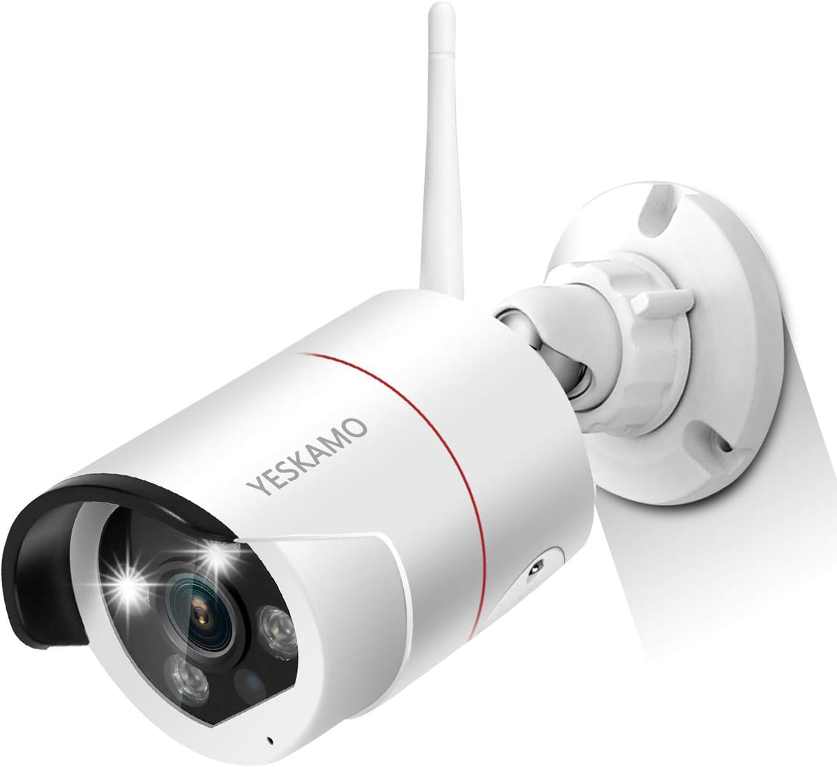 Wireless Security Camera System with 12'' Monitor 2 Way Audio, 3MP WiFi IP Cameras AI Human Detection Siren Alarm, 1080P HD Home Surveillance System with Hard Drive F149162