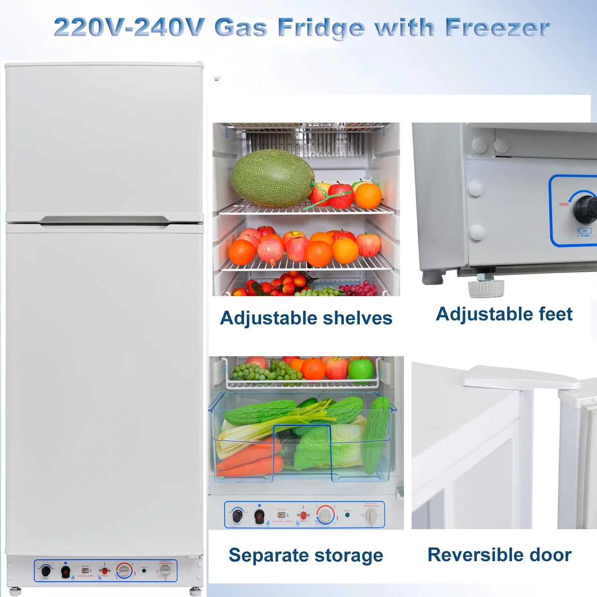 Propane Refrigerator 9.3 Cu ft N1872