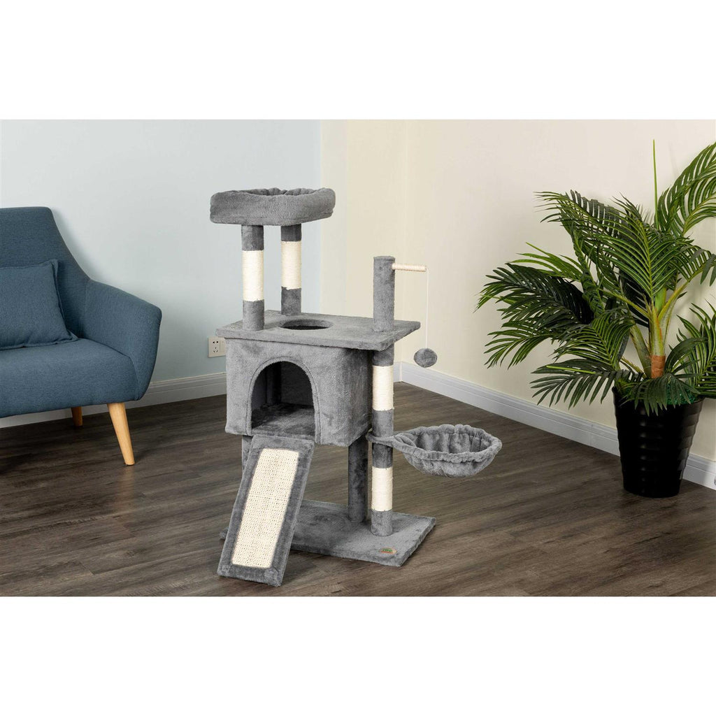 38in Three Level Cat Tree Tower Q1445