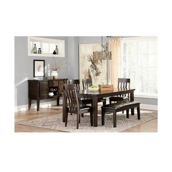 Dark Brown Dining Uph Side Chair Set of 2 V68456