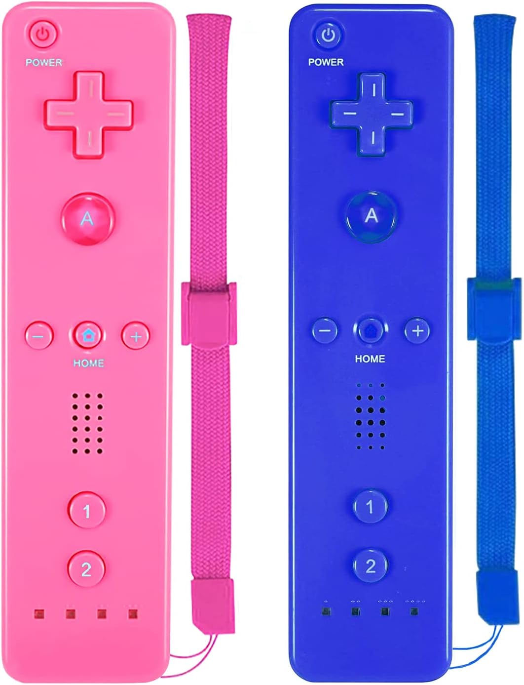 2 Pack Wireless Classic Controller with Silicone Case and Wrist Strap T612585