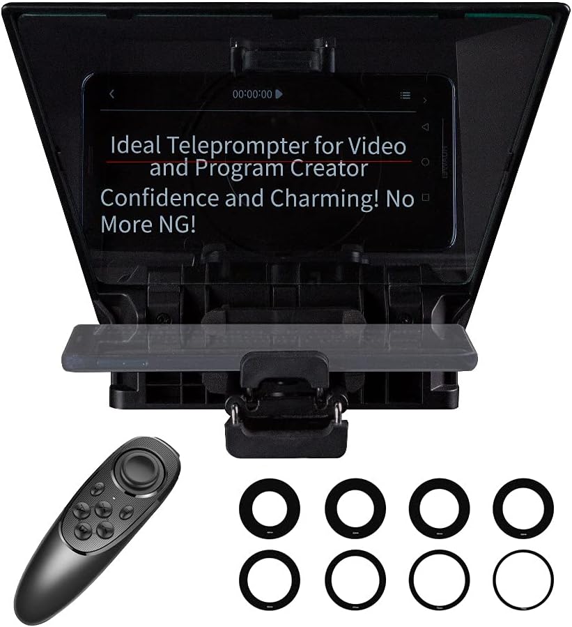 Portable 8-inch Teleprompter Pack of 2 N512