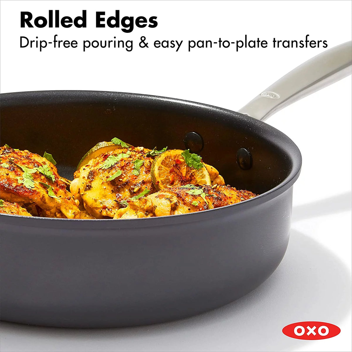 10 Piece Nonstick Cookware Set with Stainless Steel Handle B963