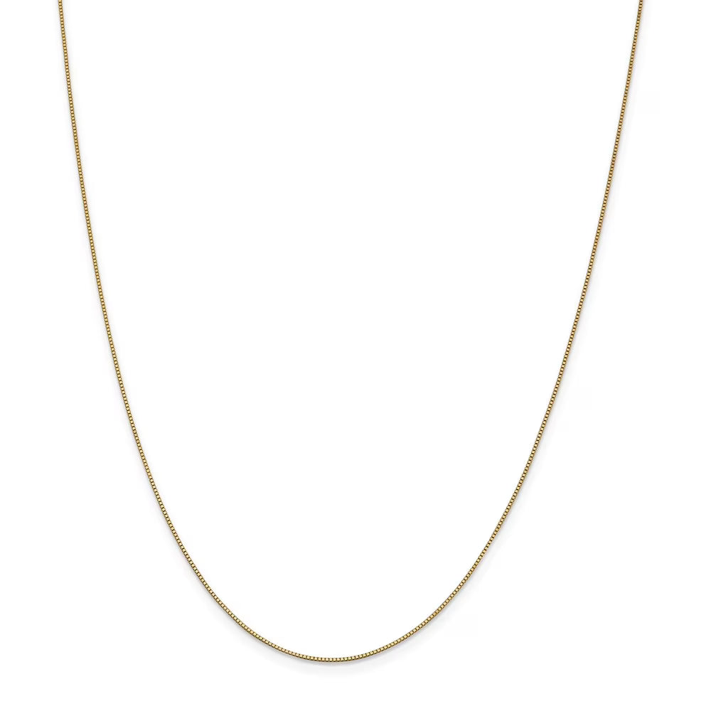 14 Karat Yellow Gold Box Chain X165161