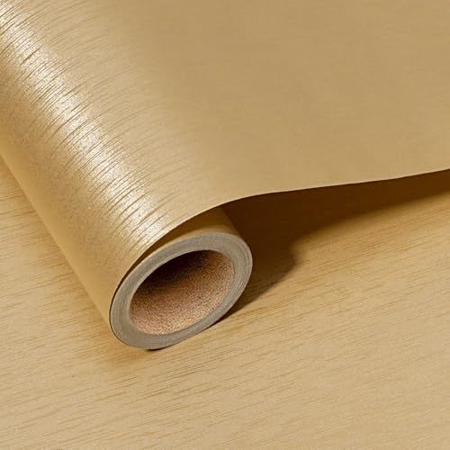 Gold Kraft Wrapping Paper Roll 17 Inch X 33 Feet L647935