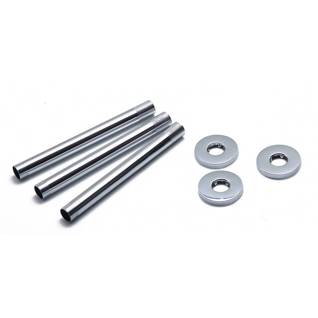 20x22 Round Brushed Solid Stainless Steel Rain Shower Head Q539305