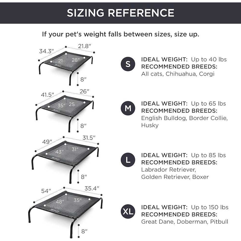 Large Elevated Cooling Outdoor Dog Bed Q948180