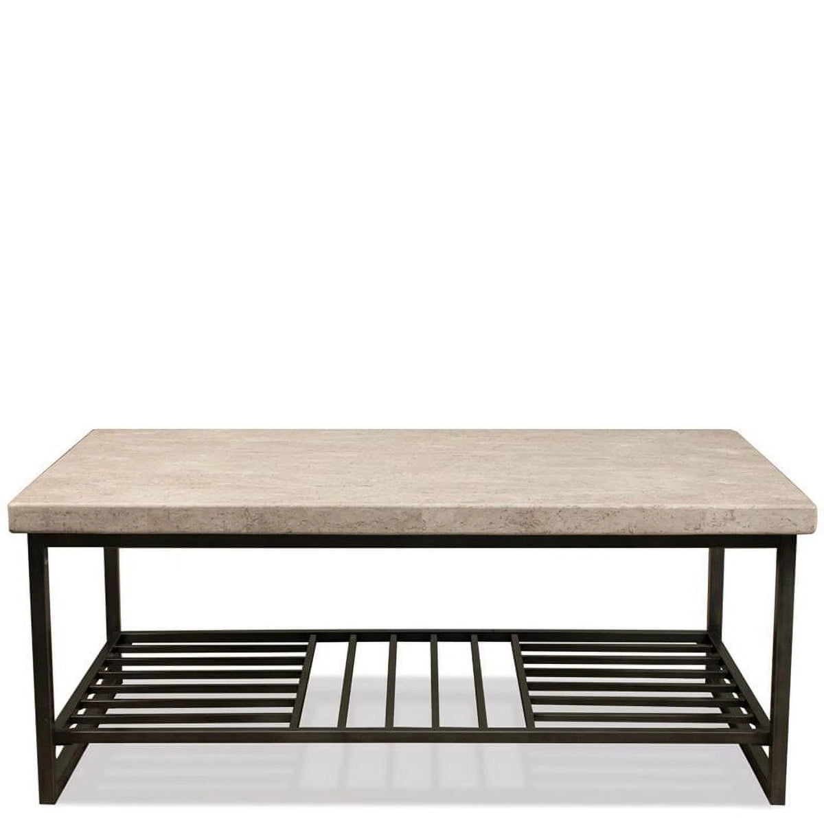 Contemporary Coffee Table in Alabaster Travertine V3613
