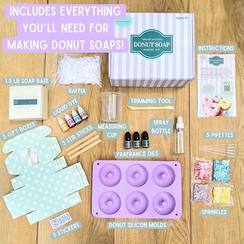 DIY Donut Soap Making Craft Kit B914853