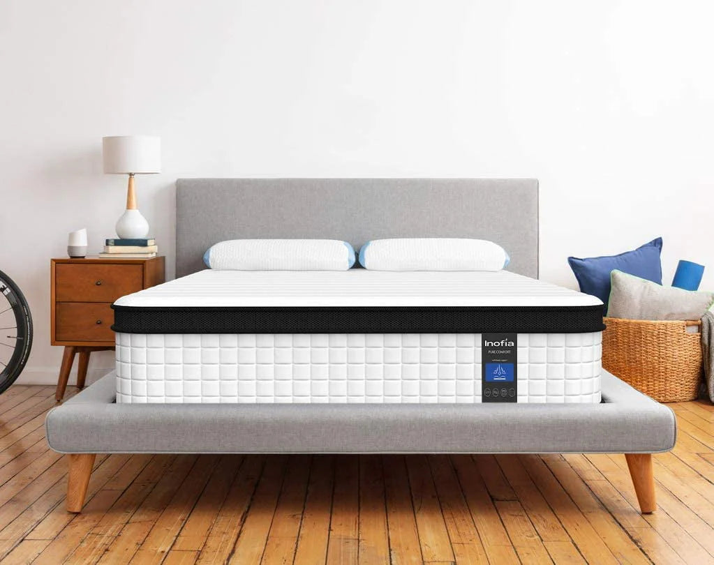 10 inch Hybrid Full Size Mattress with Memory Foam U871