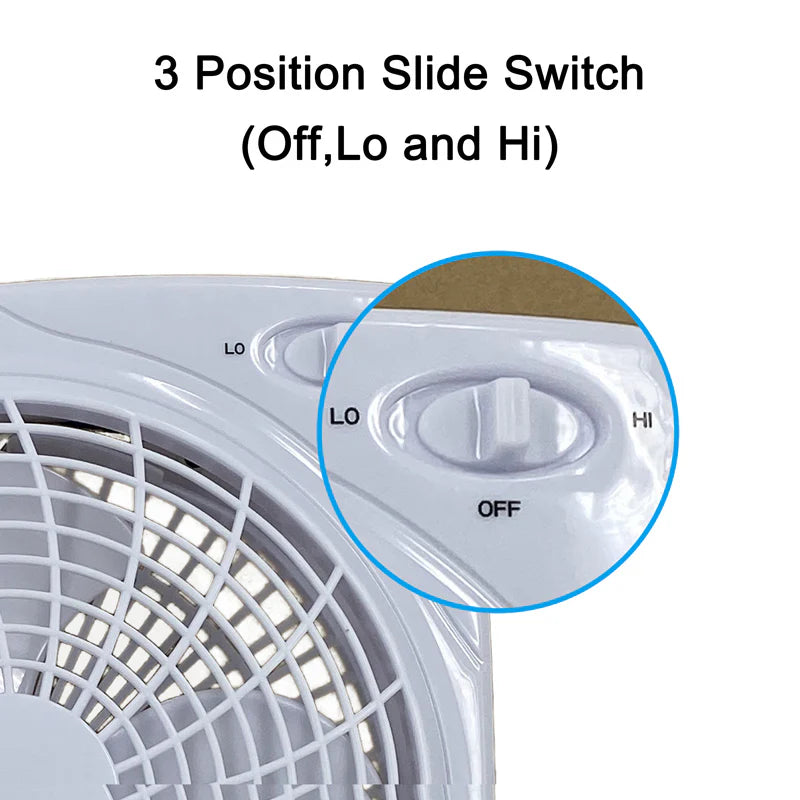 10'' Box Fan Q643