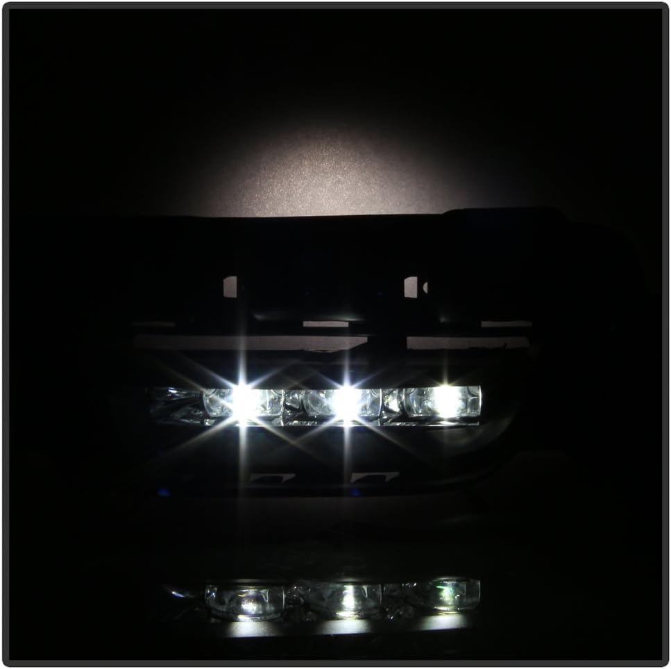 LED Fog Lights Bumper Lamps with Switch Assembly A3258