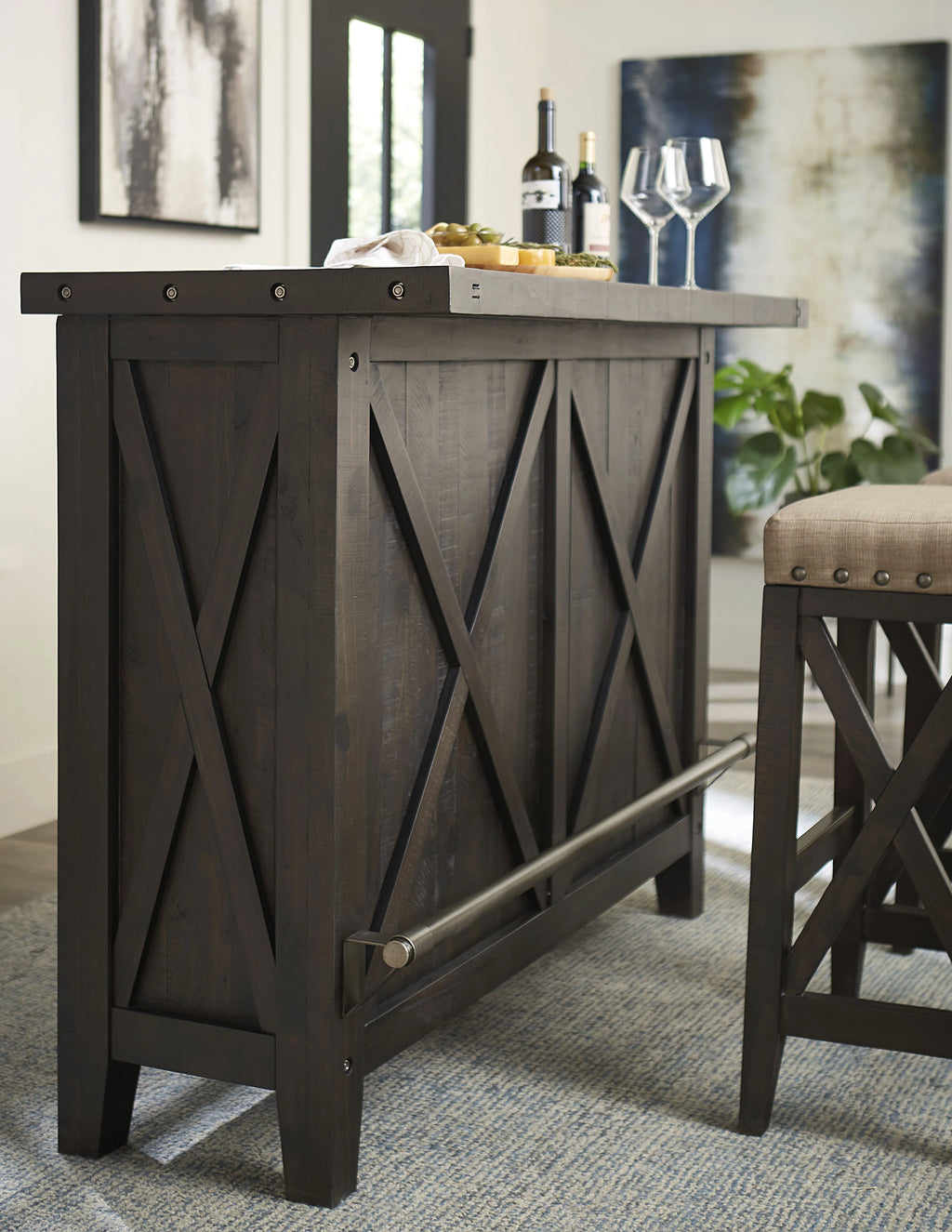 Solid Wood Bar Table K6000