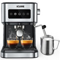 Espresso Machine with Milk Frother, Stainless H6161