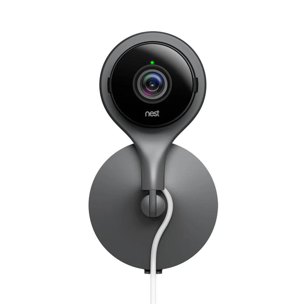 Black Wired Indoor Security Camera with Night Vision R13263
