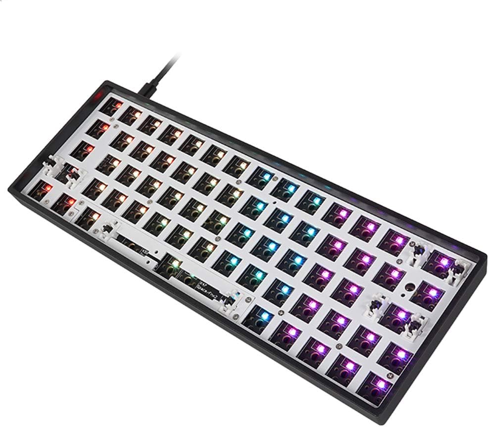 White Hotswap 60% Keyboard DIY Kit N305