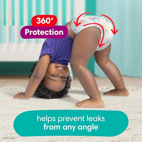 Size 5 Pull-On Disposable Diapers 128 Count K812