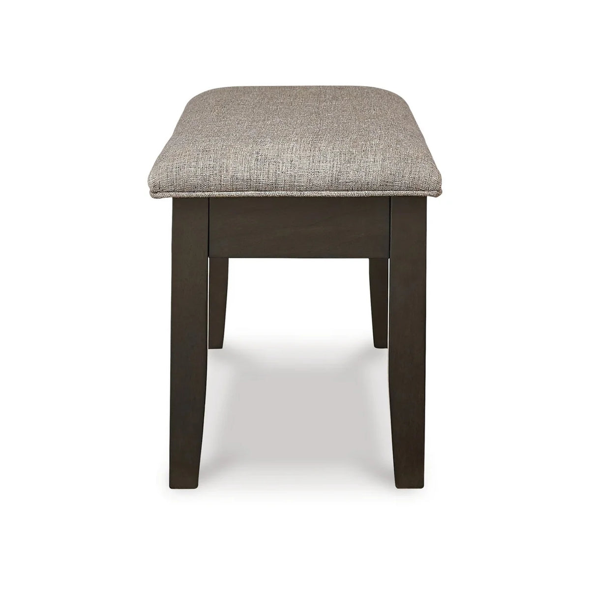 49 Inch Brown Polyester Upholstery Storage Bench I771