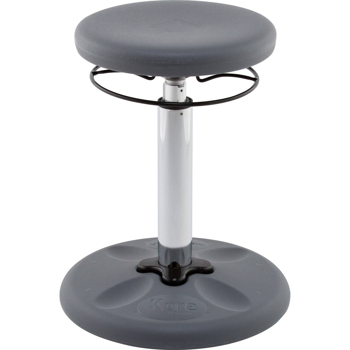 Grey Adjustable Wobble Chair U296086