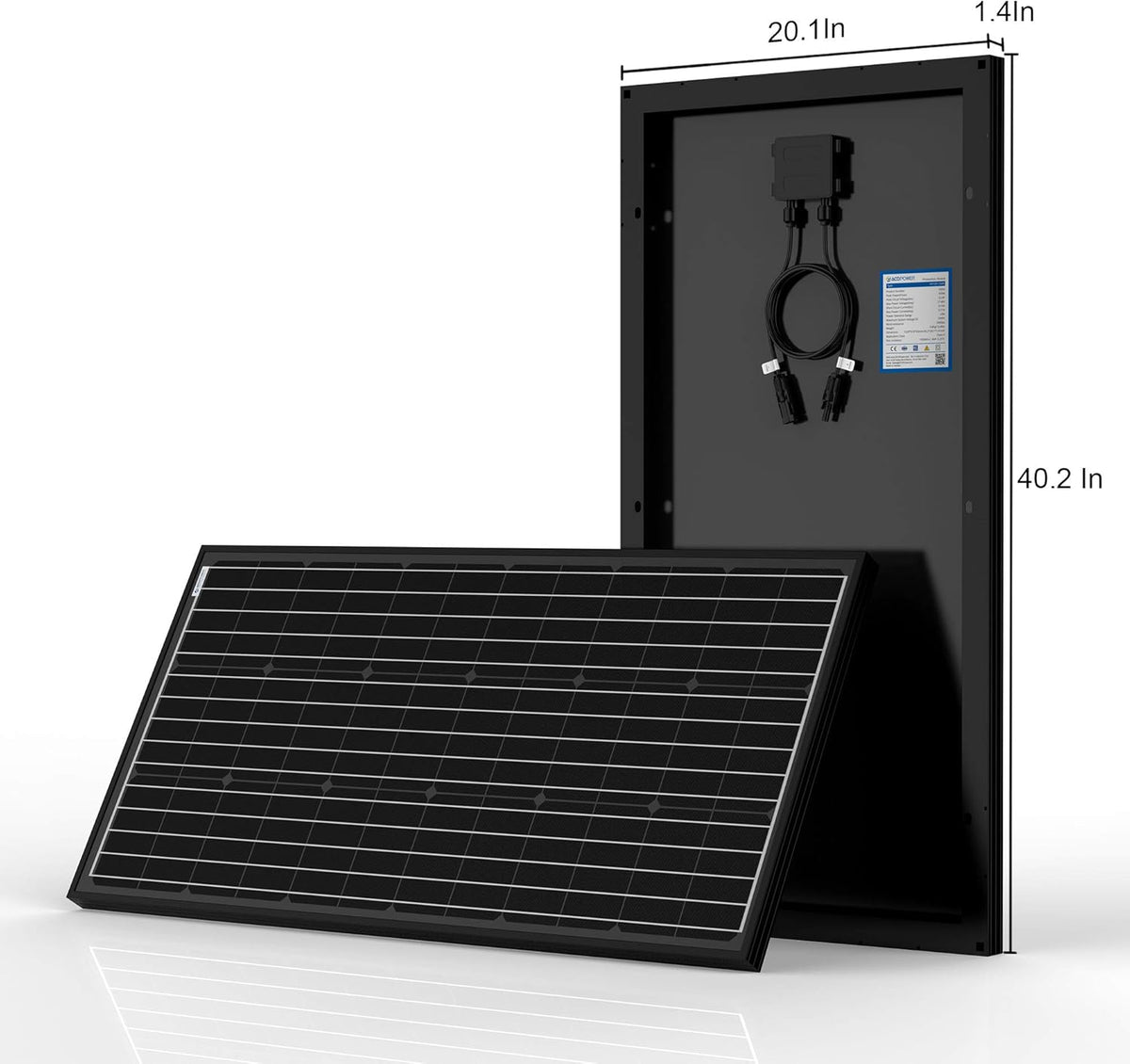 600 Watt Monocrystalline Solar Panel Kit with 50A MPPT Charge Controller L4789