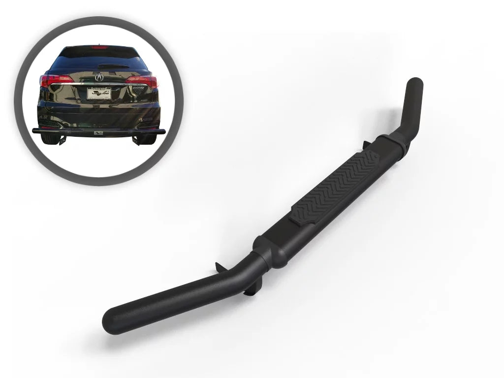 Black Powdercoat Pintle Rear Bumper Guard H915818