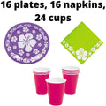 Summer Luau Party Supplies Pack for 16 K65051