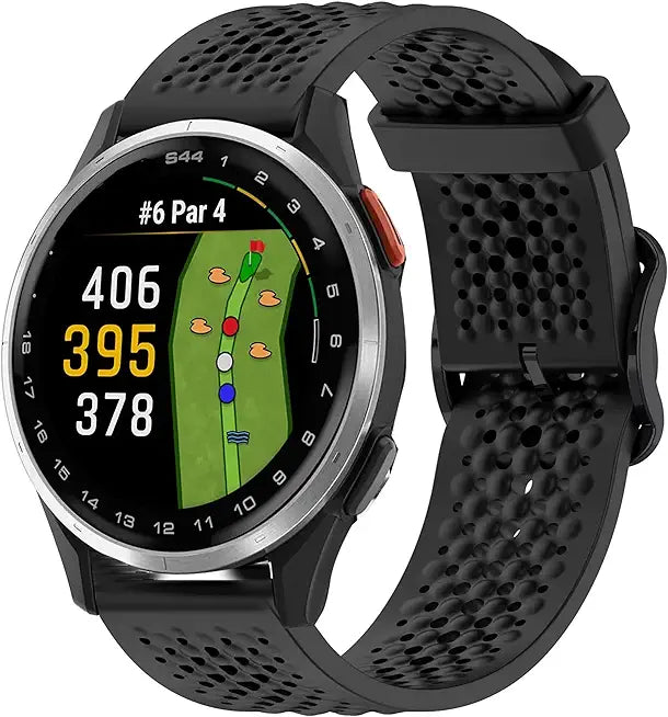 20mm Quick Release Silicone Band with Metal Buckle K467910