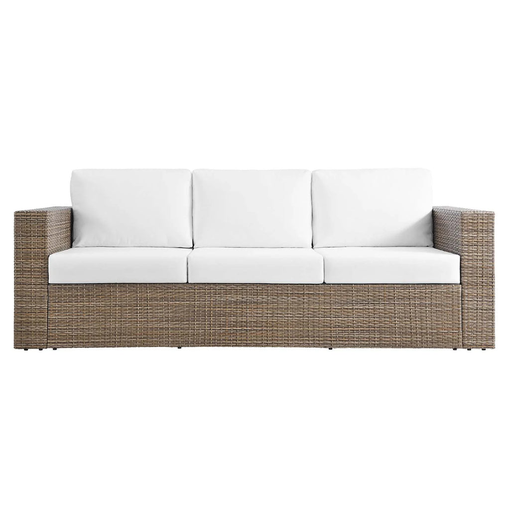 Cappuccino White Outdoor Patio Sofa S585363