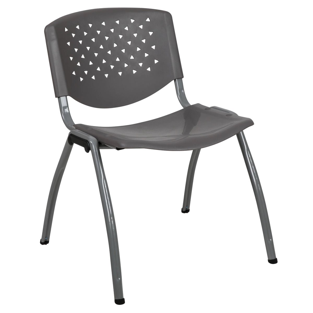 Gray Plastic Stack Chair G1686