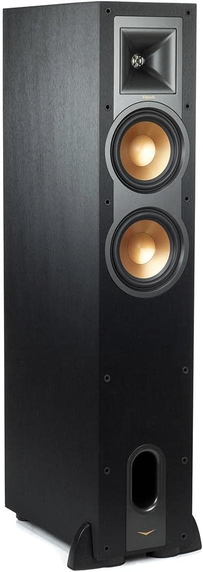 Black Floorstanding Speakers, Pair O5409