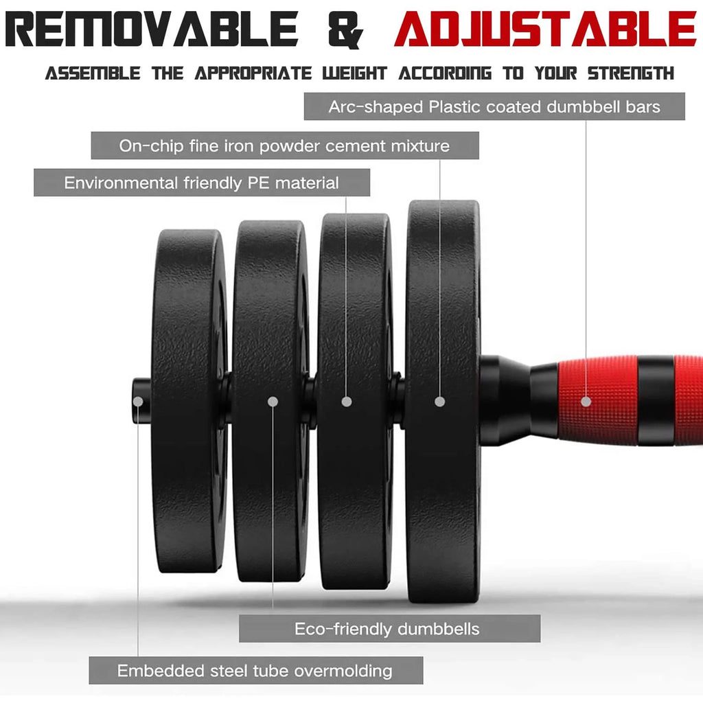 66 LBS Adjustable Dumbbell Set A9384