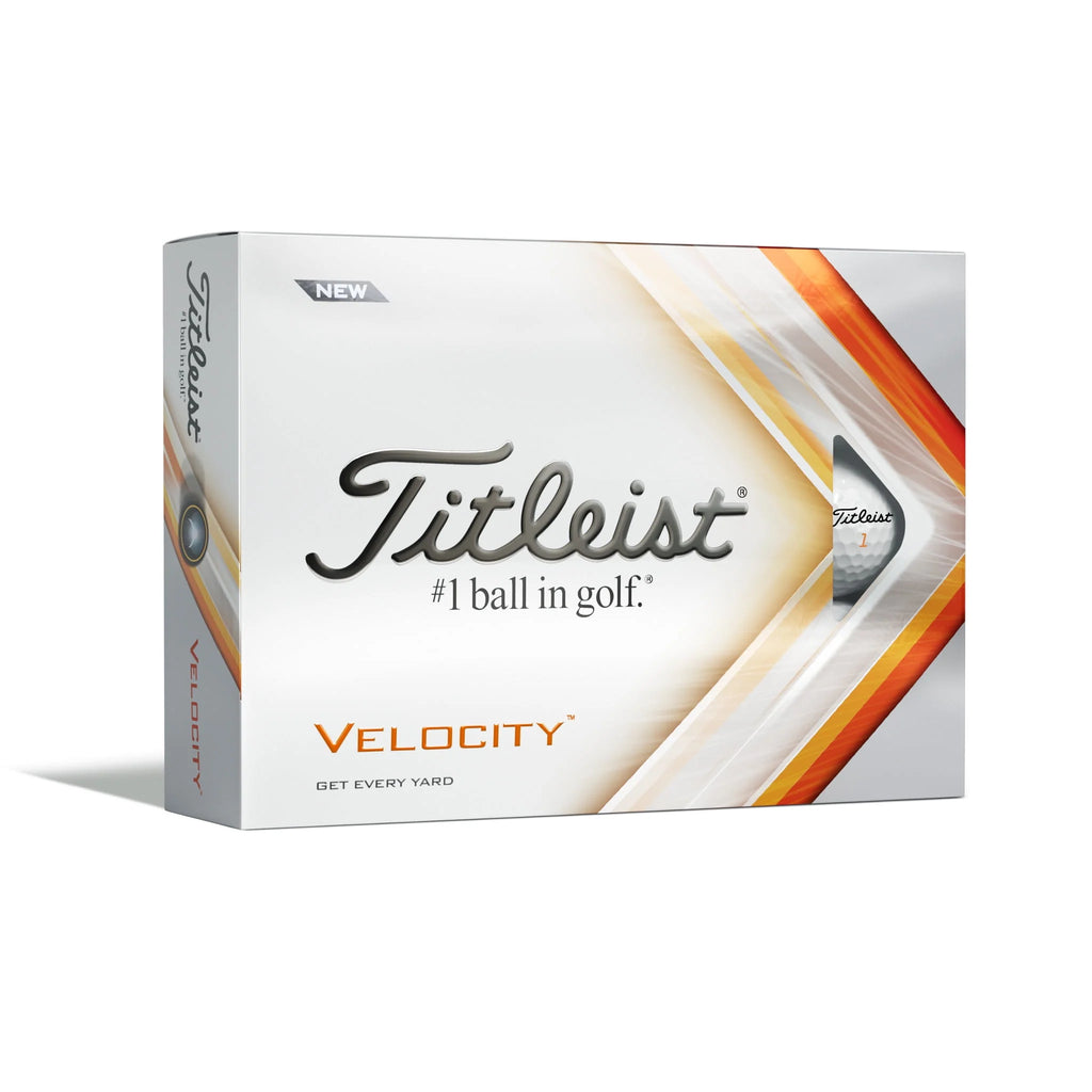 2022 Velocity Golf Balls, 12 Pack, White T258534