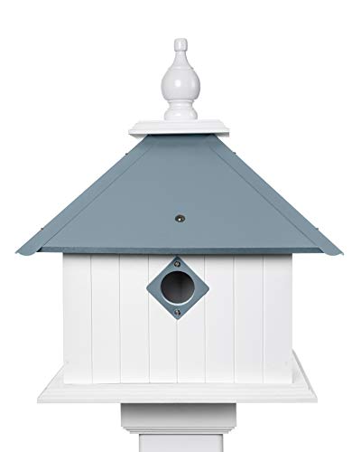 Hammered Copper Bird House Z26013
